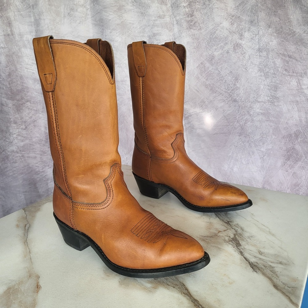 Durango Size 10.5 EE Classic Western Cowboy Boots Brown Men's